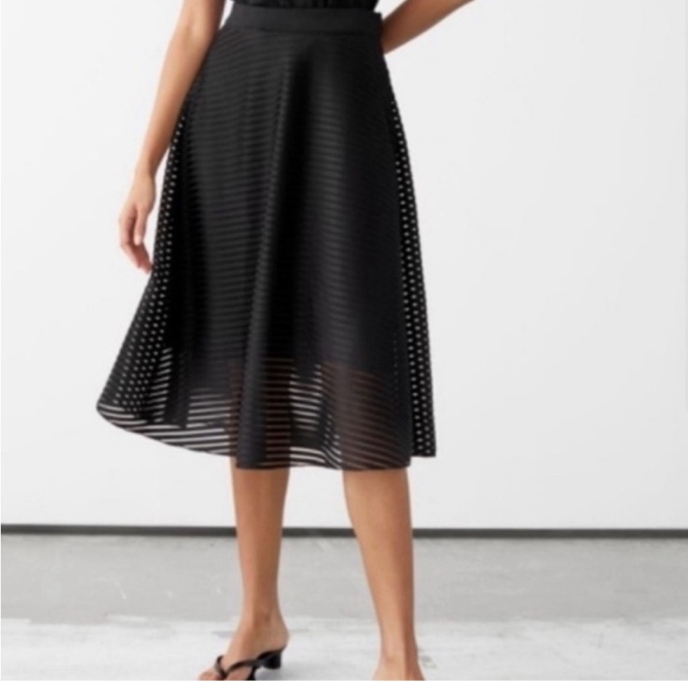 Black & Other Stories midi skirt